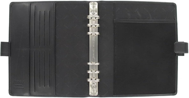 Filofax Metropol Persönlicher Organiser A5 schwarz schwarz Single, schwarz Single