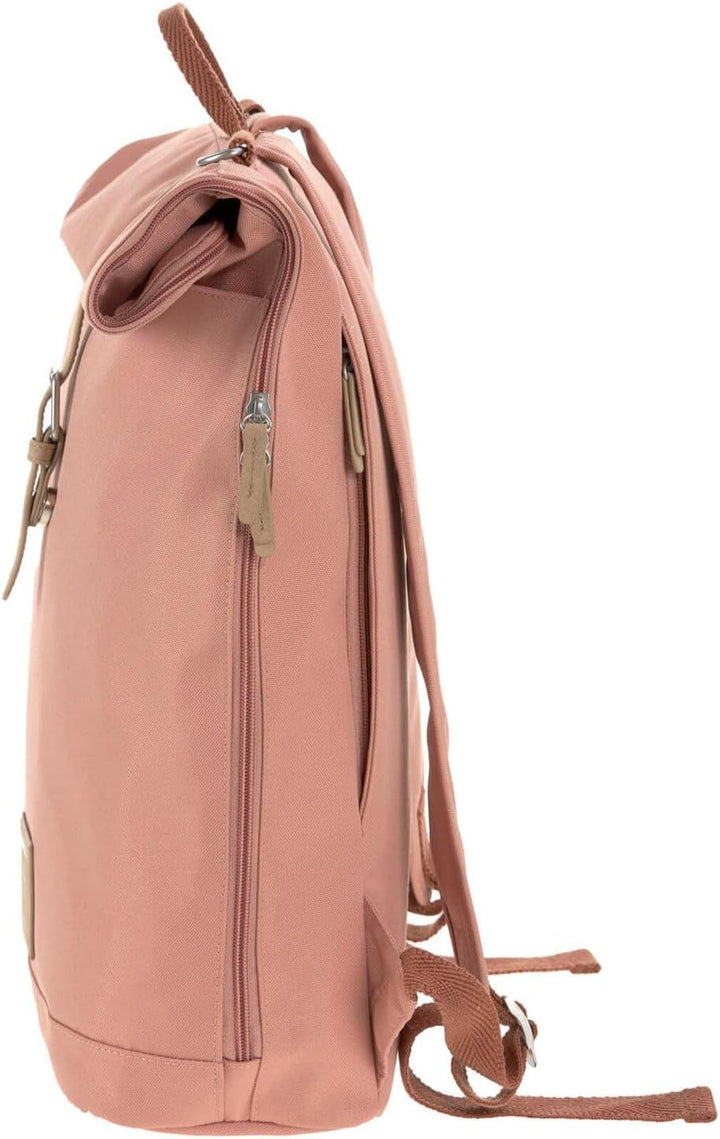 LÄSSIG Wickeltasche, Wickelunterlage, Kinderwagenbefestigung, Flaschenhalter nachhaltig produziert/G