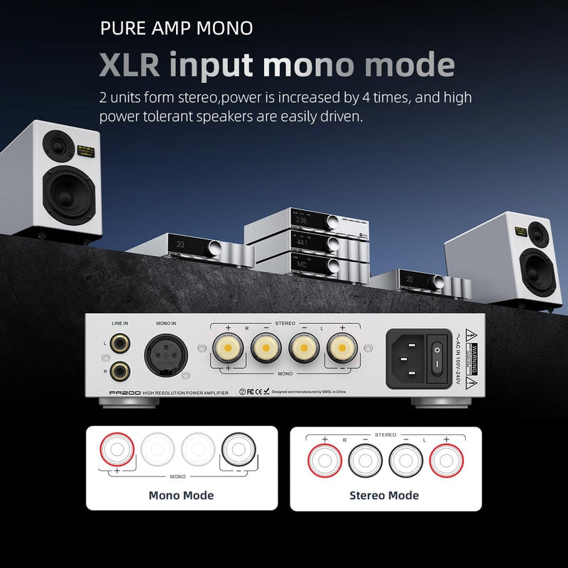 SMSL VMV PA200 Power Amplifier infineon&