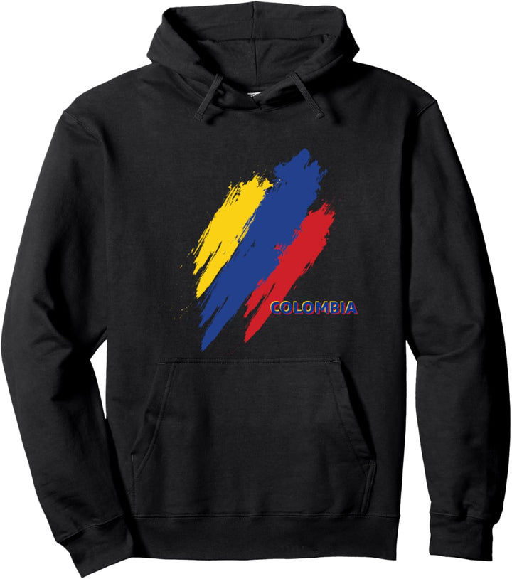 Flagge Kolumbien Pullover Hoodie