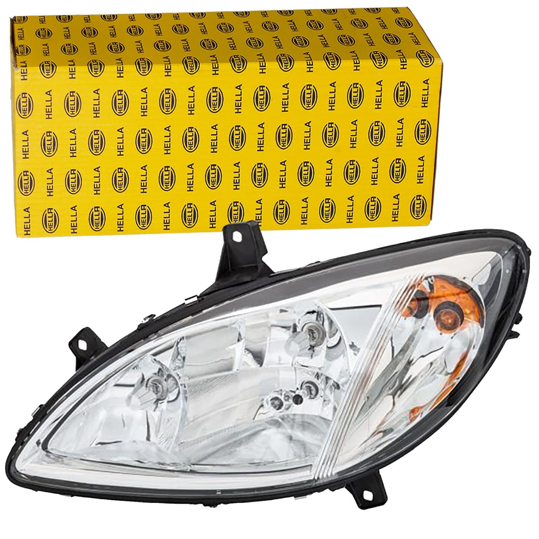 HELLA 1LG 246 041-031 Halogen-Hauptscheinwerfer - links - für u.a. Mercedes-Benz Vito / Mixto Box (W