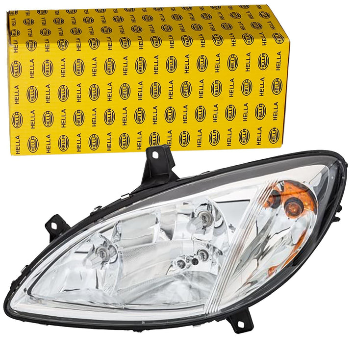 HELLA 1LG 246 041-031 Halogen-Hauptscheinwerfer - links - für u.a. Mercedes-Benz Vito / Mixto Box (W
