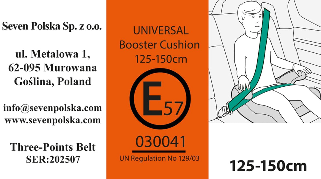 Seven Polska Sitzerhöhung ISOFIX Minnie Maus · 6–12 Jahre · 125–150 cm · ECE R129