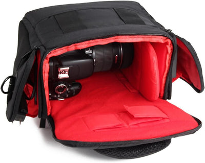 K-S-Trade Kameratasche Für Canon EOS 90D Für Canon EOS 90D Kameratasche Fototasche Schultertasche Zu