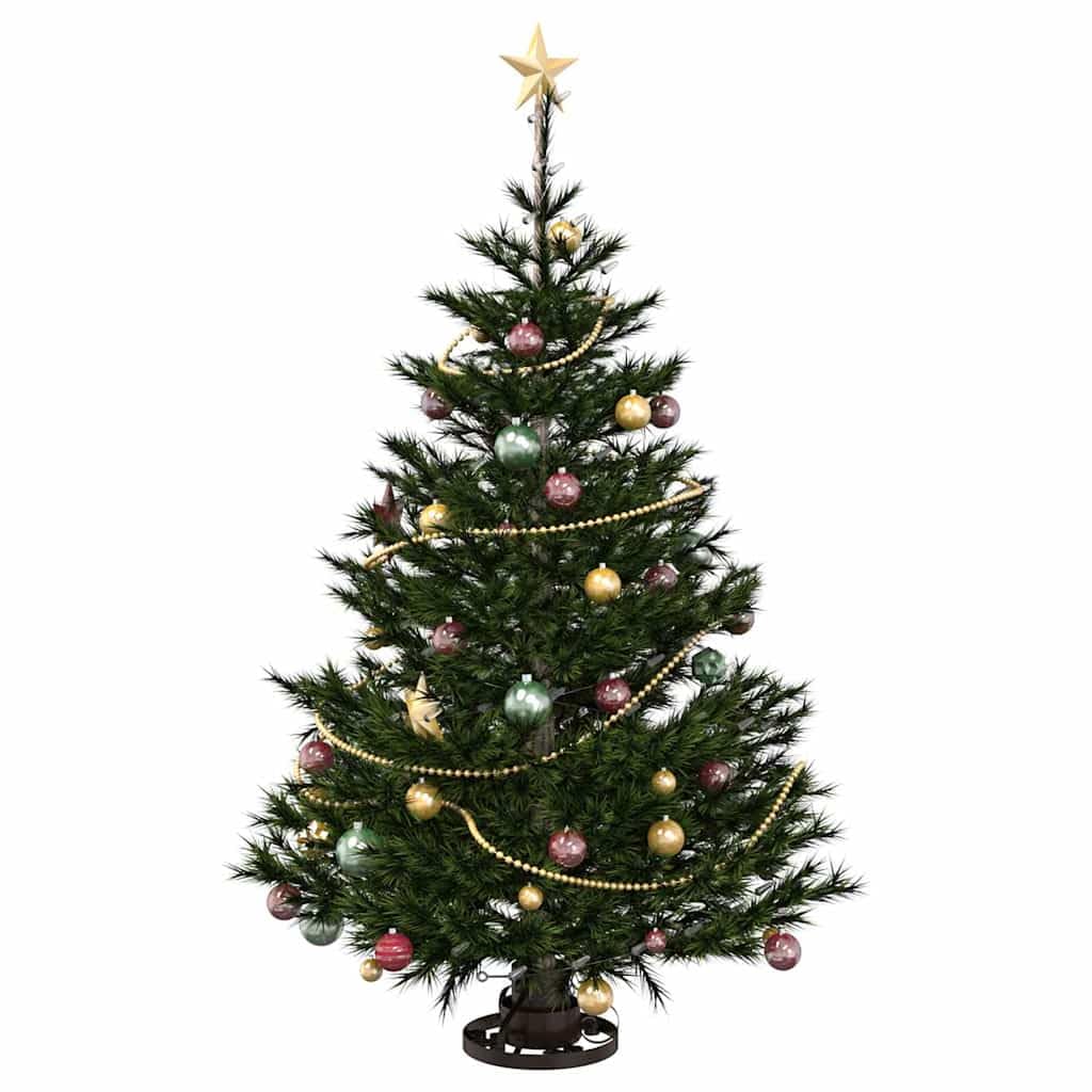 vidaXL Weihnachtsbaumständer Antikes Kupfer 40 x 40 x 20,5 cm Stahl, Stylischer Weihnachtsbaumstände