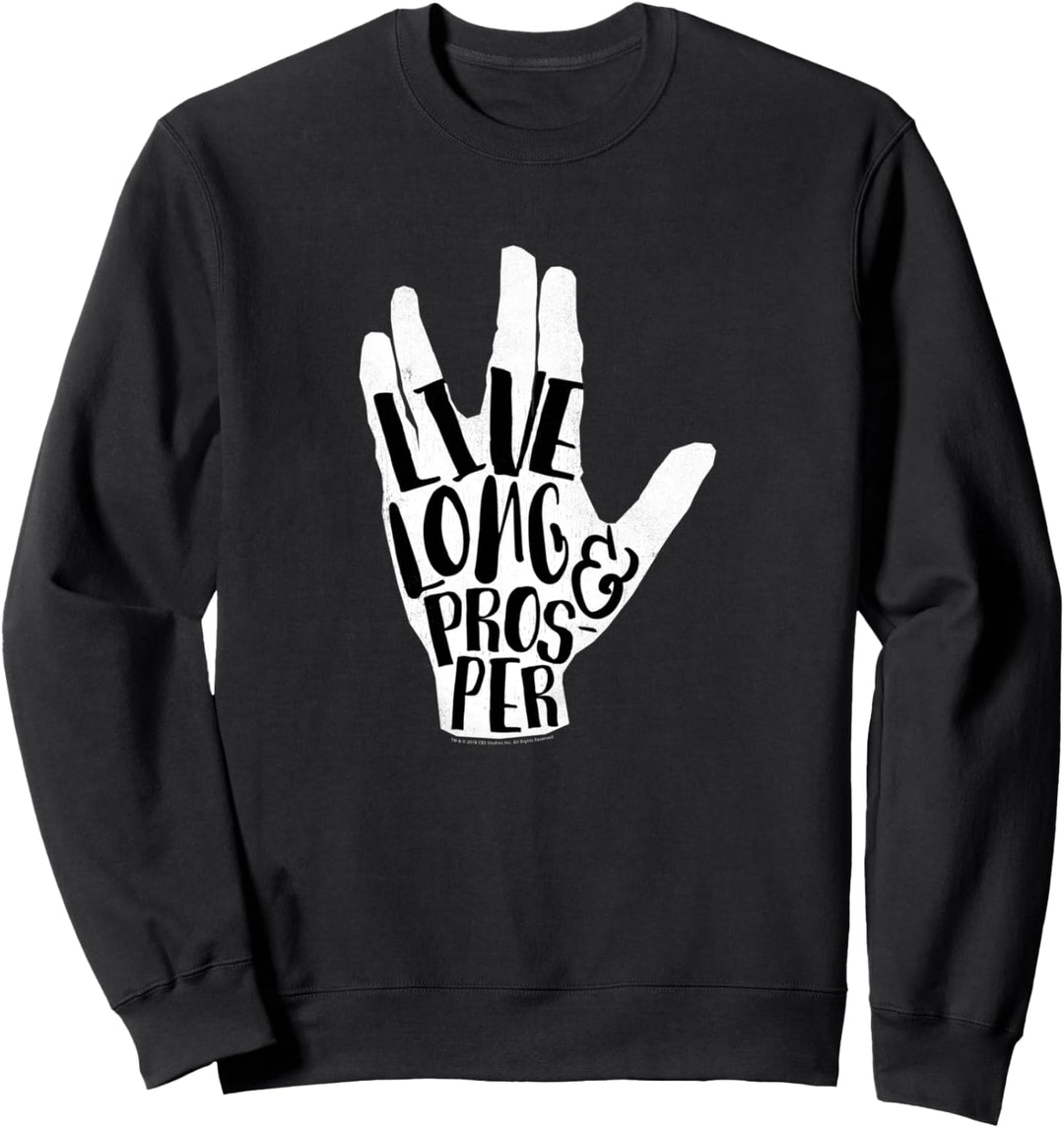 Star Trek Live Long & Prosper Hand Fill Sweatshirt