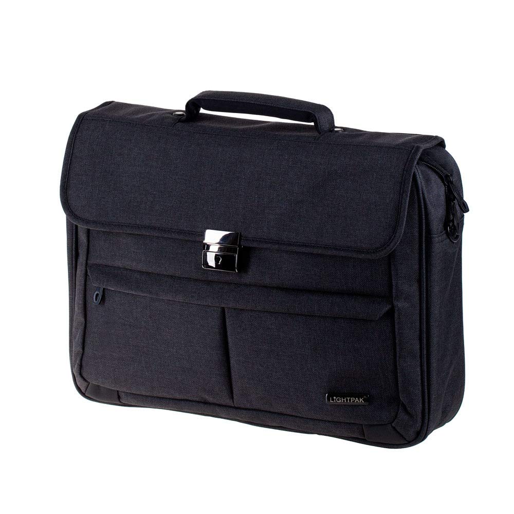 Laptoptasche Motion für 17 Zoll Notebooks, Umhängetasche aus 600D Polyester mit Organizer-Fach