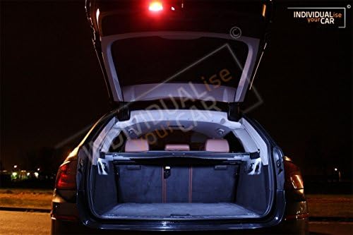 INDIVIDUALise your CAR Innenraumbeleuchtung SET für 5er F11 Touring - Cool-White Panoramadach Ja Kal