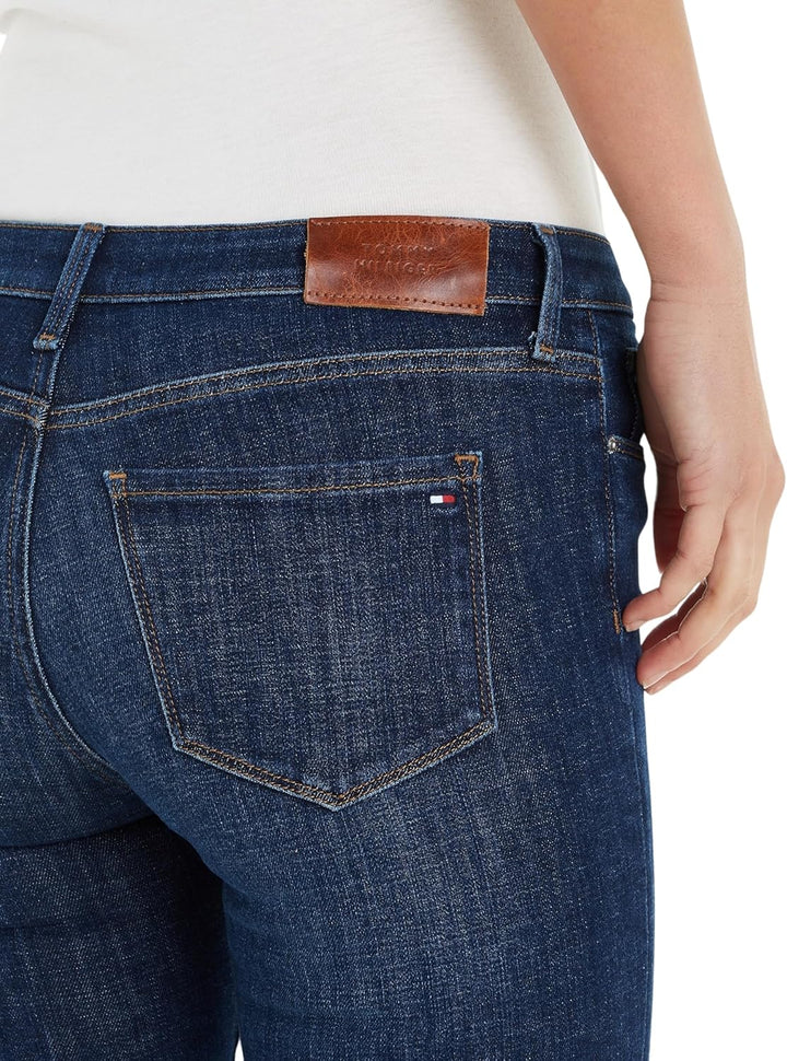 Tommy Hilfiger Damen Jeans Flex Como Skinny Fit 25W / 32L Denim (Pam), 25W / 32L Denim (Pam)