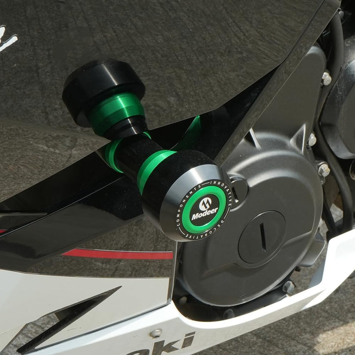 Modeer Motorrad Sturzpads Rahmen Slider Sturzschutz zubehör Für Ka.wasaki Ninja 400 2018-2024 / Z400