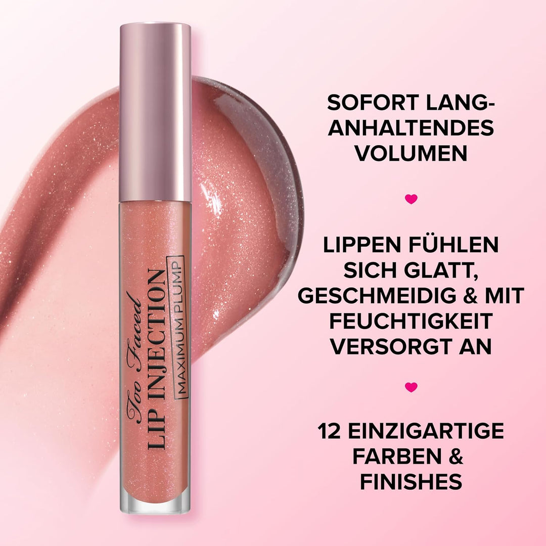 Too Faced Lip Injection Maximum Plump - Yummy Bear 4ml