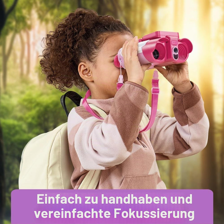 VTech Genius XL – Interaktives Video-Fernglas, Rosa
