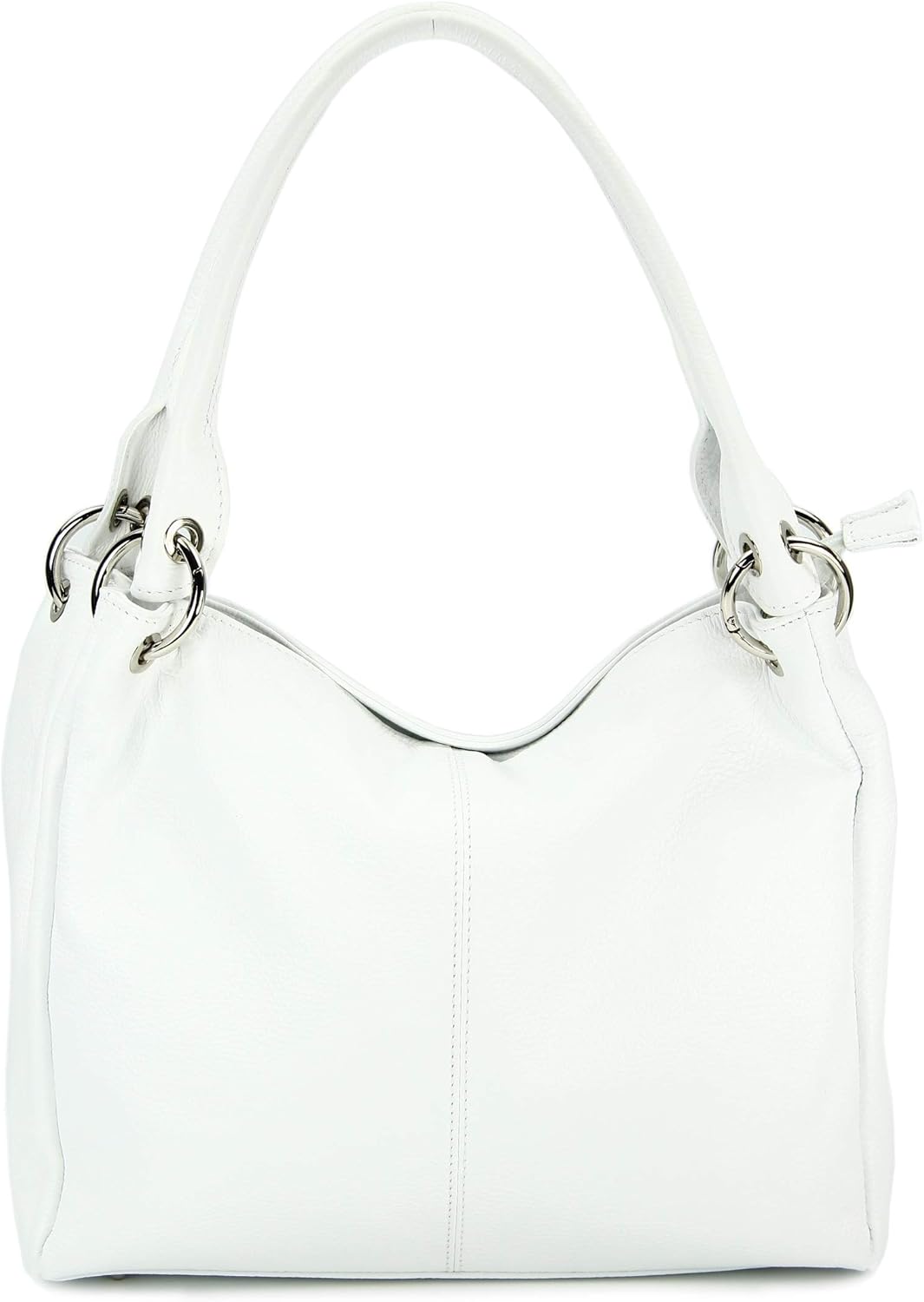Belli italienische Leder Schultertasche Damentasche Handtasche Shopper Lilly - 33x28x14 cm (B x H x