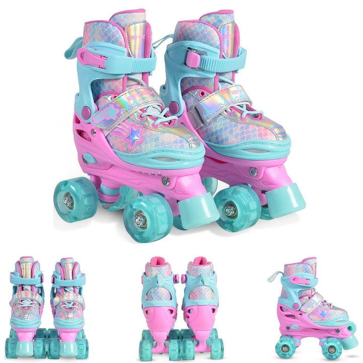 Byox Rollschuhe Ariel, leuchtende PU-Rollen, ABEC-5 Lager, Verschiedene Grössen 38-41, 38-41