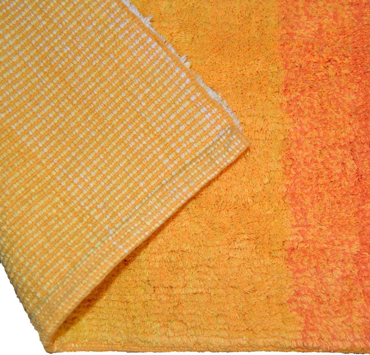 Dyckhoff Badteppich Colori, Gelb, 70 x 120 cm, 100% Bio Baumwolle, GOTS 70 x 120 cm Gelb, 70 x 120 c