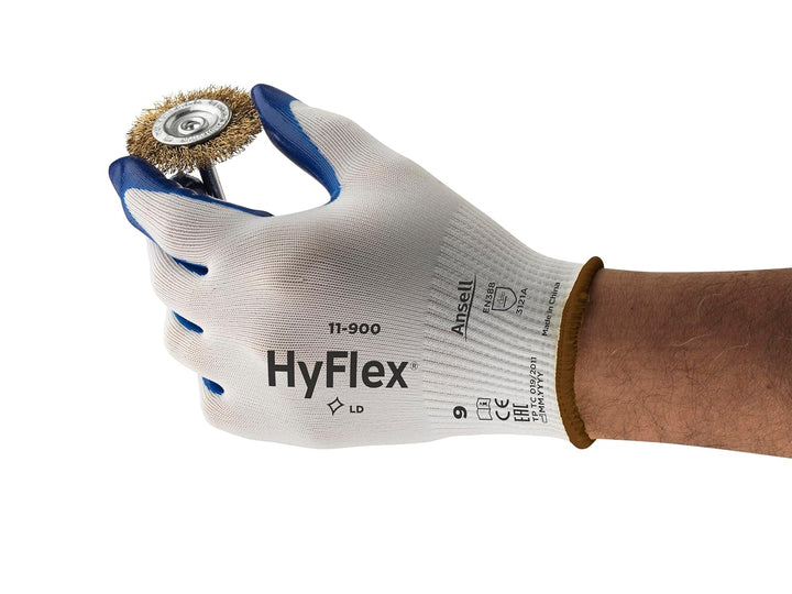 Ansell HyFlex 11-900 Arbeitshandschuhe, Öl Abweisende Mechanikschutz Handschuhe, Industrie PSA Damen