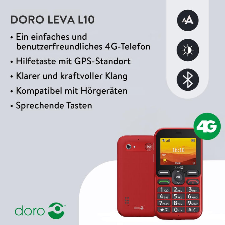 Doro Leva L10 / Graphit