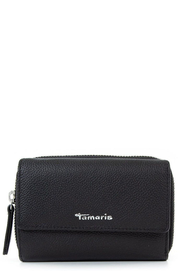 Tamaris Geldbörse TAS Amanda 50007 Damen Geldbörsen Uni Black 100 Einheitsgrösse Black 100, Einheits