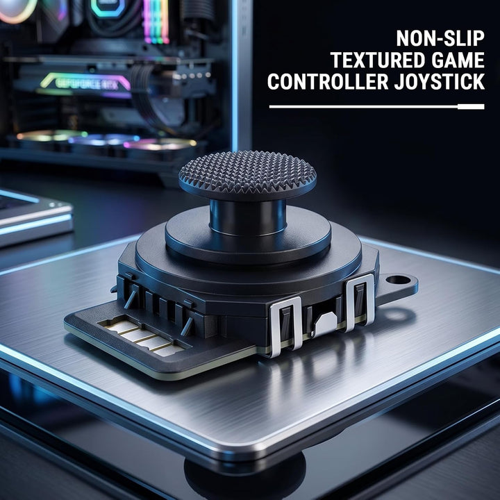 CHEOTIME 2 Stück 3D Button Joystick, Analoger 3D-Tasten-Joystick Für Psp 2000, Switch Ersatz Wireles