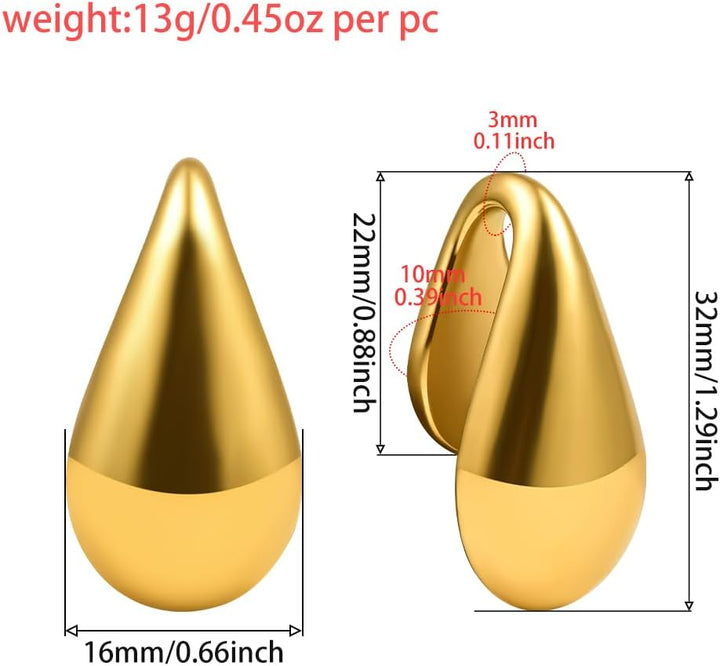 Vankula Ohr Gewichte Flesh Tunnel Weights Hangers Ringe Hoop Edelstahl für männer damen Ohrpiercing