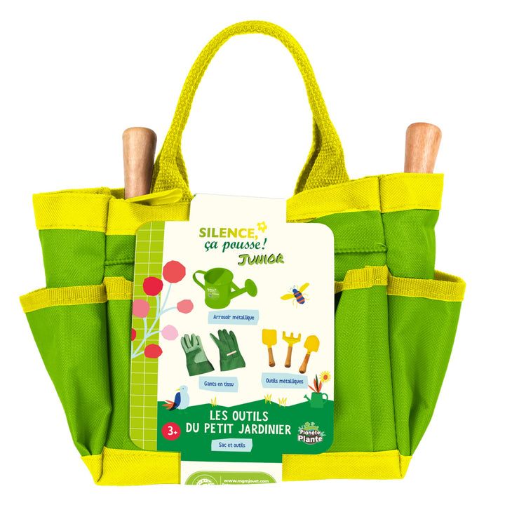 Gartenwerkzeugtasche 6-teilig - Stille wächst es - 170629SP - Metall - Garten - Natur - Pflanze - Bl