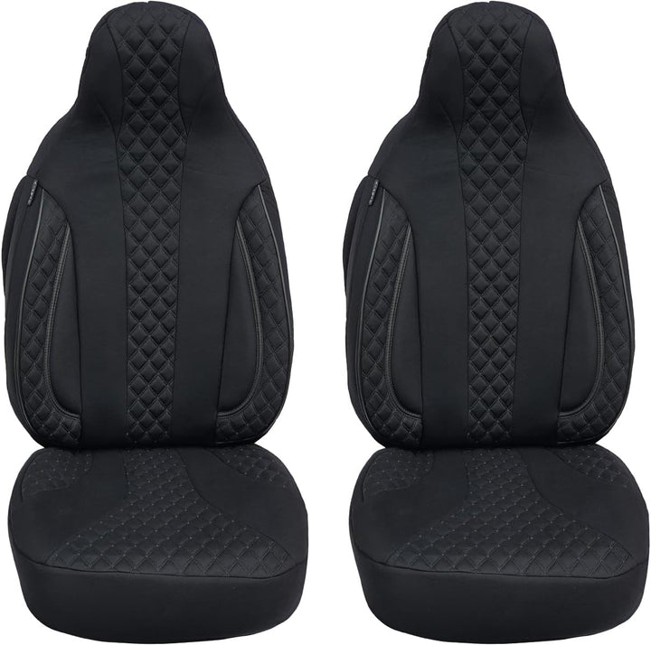 BREMER SITZBEZÜGE Mass Piloten Auto Schonbezüge kompatibel mit Smart fortwo 453 Fahrer & Beifahrer a