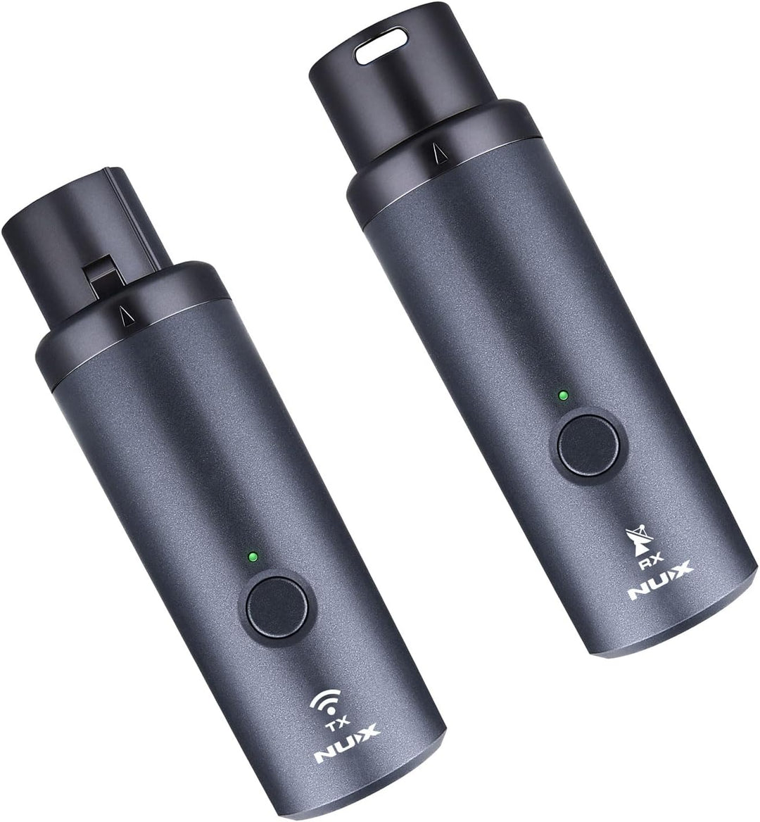 NU-X B-3RC Wiederaufladbares kabelloses Mikrofonsystem mit NDM-4 dynamischem Mikrofon im Lieferumfan