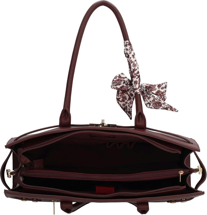The Hamptons Laptoptasche 15.6 - Bürotasche Umhängetasche | Zoll, Business Tasche Damen Herren, Note