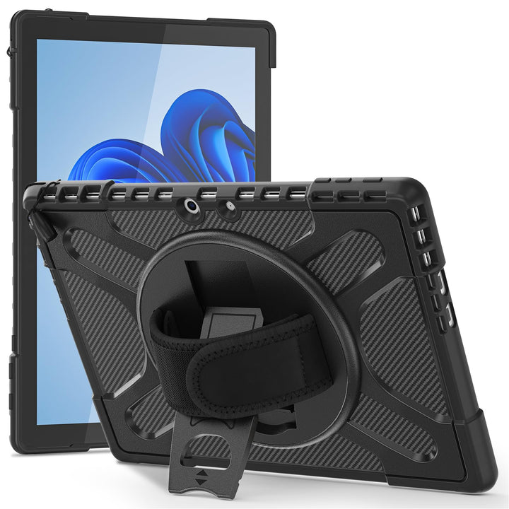 Fintie Hülle für Microsoft Surface Pro 11/10/ 9 (2024-2022) 13 Zoll, 360° Drehbare Ständer und Handg