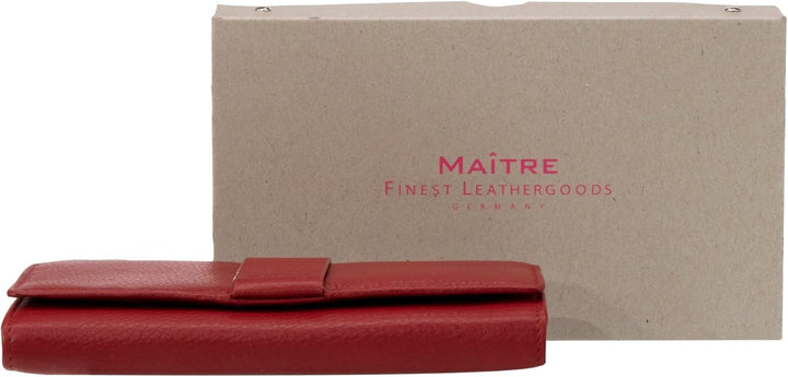 Maitre - Kirschroth Diedburg Purse LH14FZ Rot Farbe:rot / Material:textile,leather, Farbe:rot / Mate