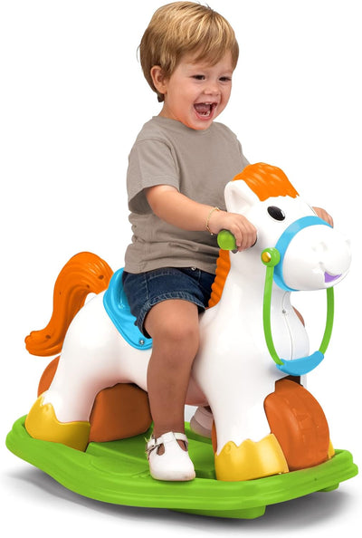 FEBER - Ponyfeber Ride-on, mit Rädern und Wippe, ab 2 Jahre, Famosa (800006280)