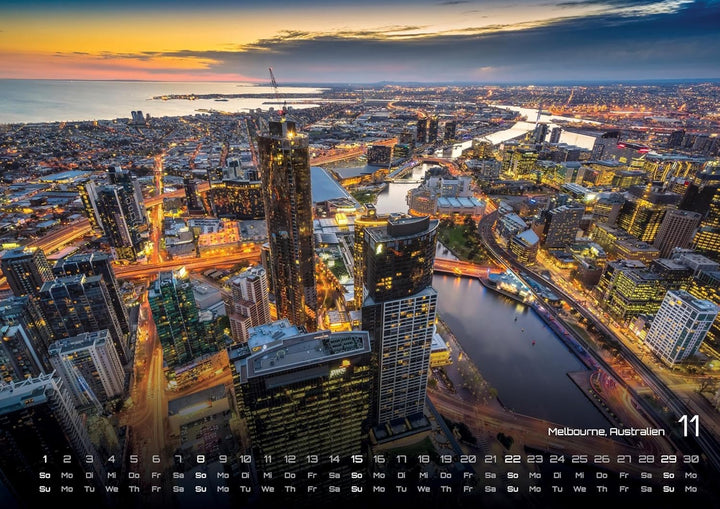 Luftaufnahmen - faszinierende Aufnahmen von oben - ABOVE - 2026 - Kalender DIN A2: Der Wandkalender