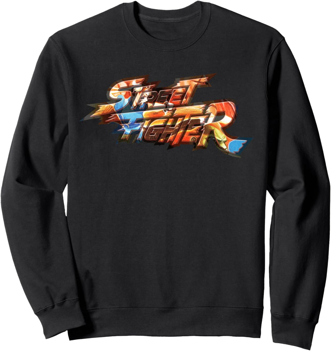 Street Fighter-Logo Chun Li Kick Sweatshirt