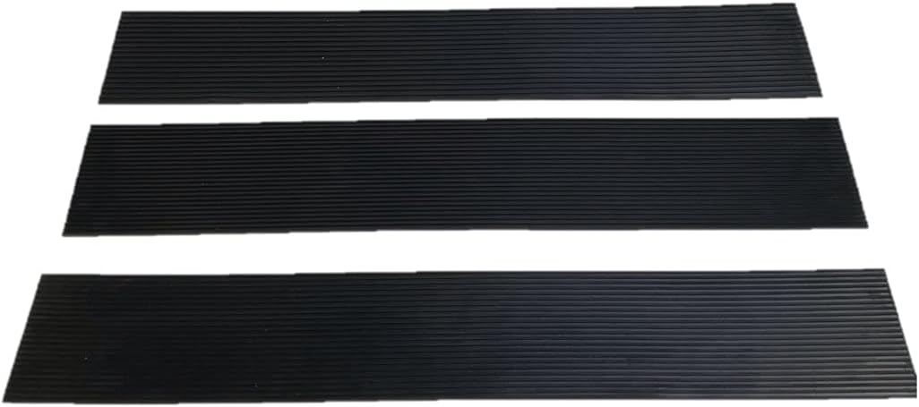Identités Gummi-Schwellenrampe, schwarz, 15 x 140 mm