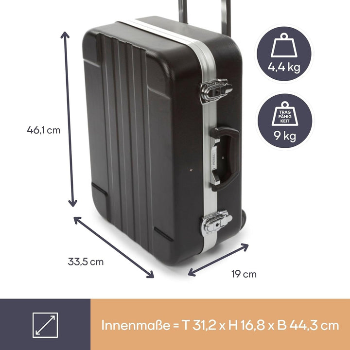 PEREL - 1819-T1 Werkzeug Reise Piloten Koffer aus ABS 138954