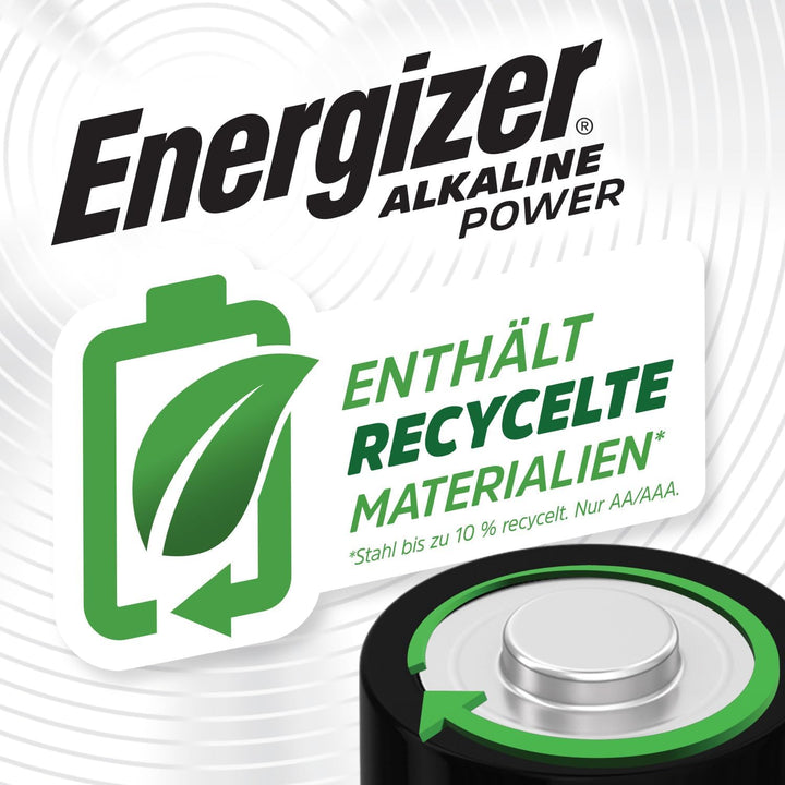 Energizer Batterien AA, Alkaline Power Batterie, 32 Stück, 32 Stück