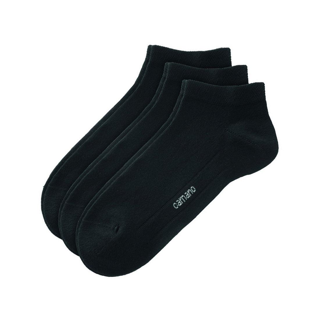 Camano Socken CA-SOFT Sneaker 18er Pack, Grösse:35-38;Farbe:Black (05)