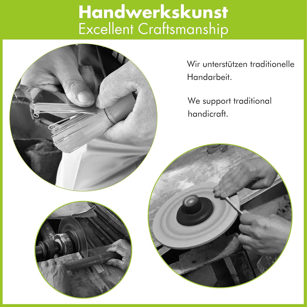 Goodwei Matcha Set mit Matcha Besen, Matcha Schale und Besenhalter aus Keramik | Geschenkset (Kumo),