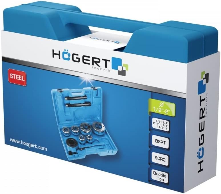 HT1P636 Schneideisen für Rohre 1/2 "-2" Högert Technik HT1P636