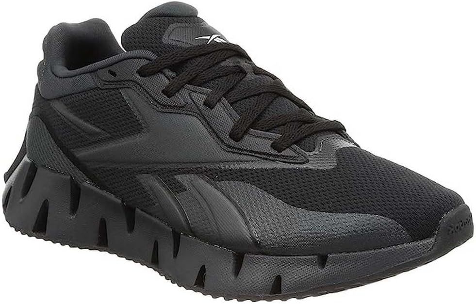 Reebok Unisex Zig Dynamica 4 Sneaker 35 EU Cblack Purgry Purgry, 35 EU Cblack Purgry Purgry