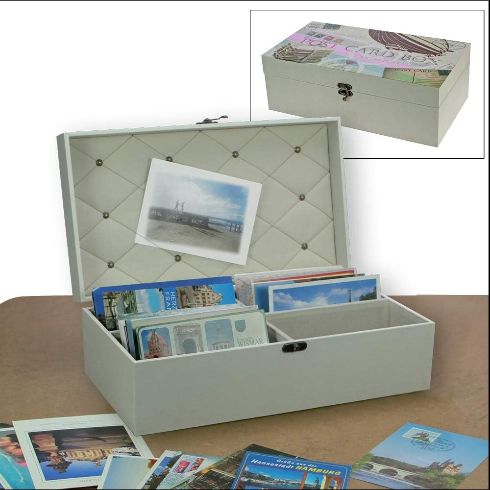Postkarten-Sammelbox Retro-Style