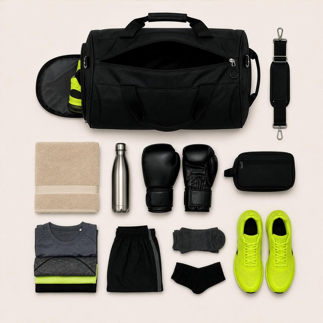 Sporttasche &amp; Reisetasche für Damen und Herren mit Nassfach &amp; Schuhfach - Sporttaschen für Sport &amp; R