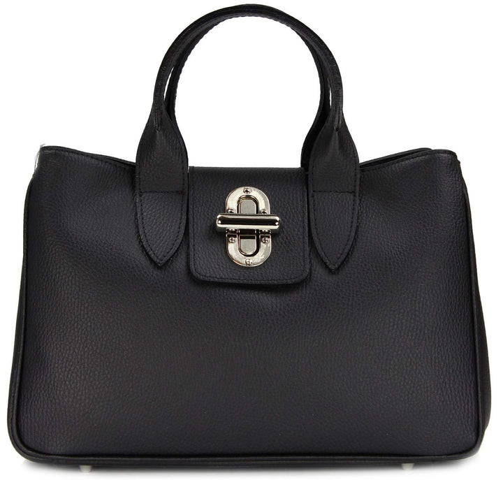 Belli Echt Leder Handtasche italienische Damen Ledertasche Umhängetasche Henkeltasche in Glattleder,