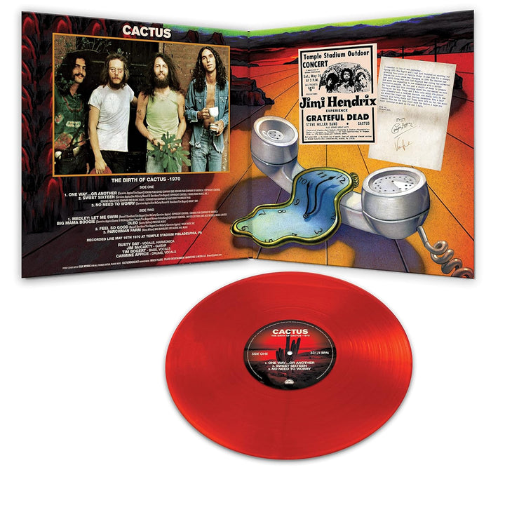 The Birth of Cactus -1970 (Red), Vinyl