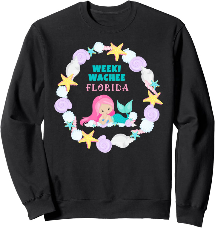Weeki Wachee Meerjungfrau Florida Souvenir Sweatshirt