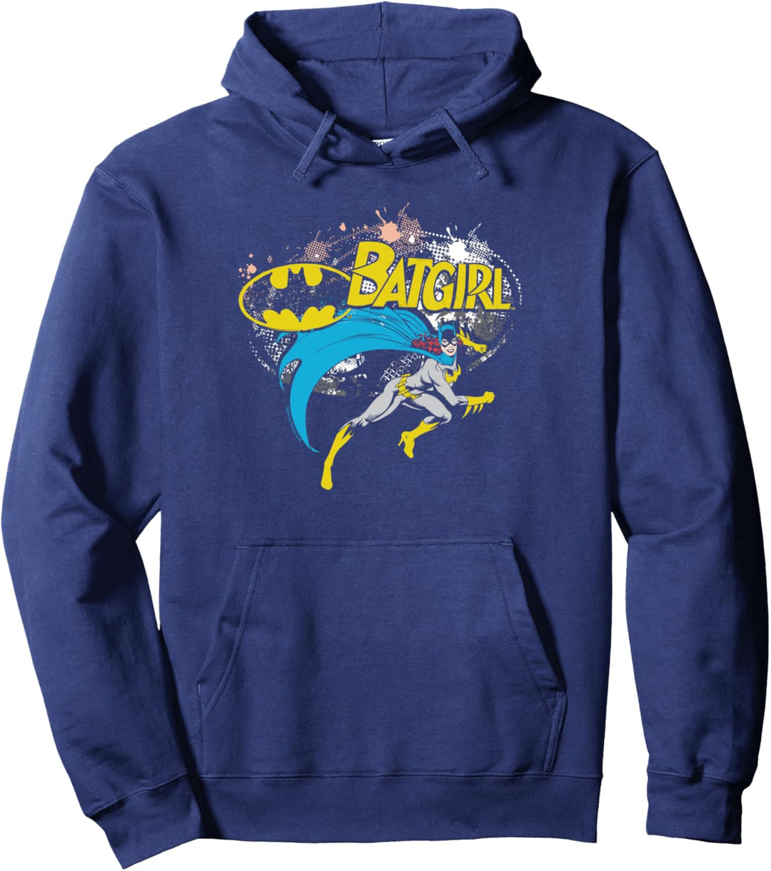 Batman Batgirl Halftone Pullover Hoodie