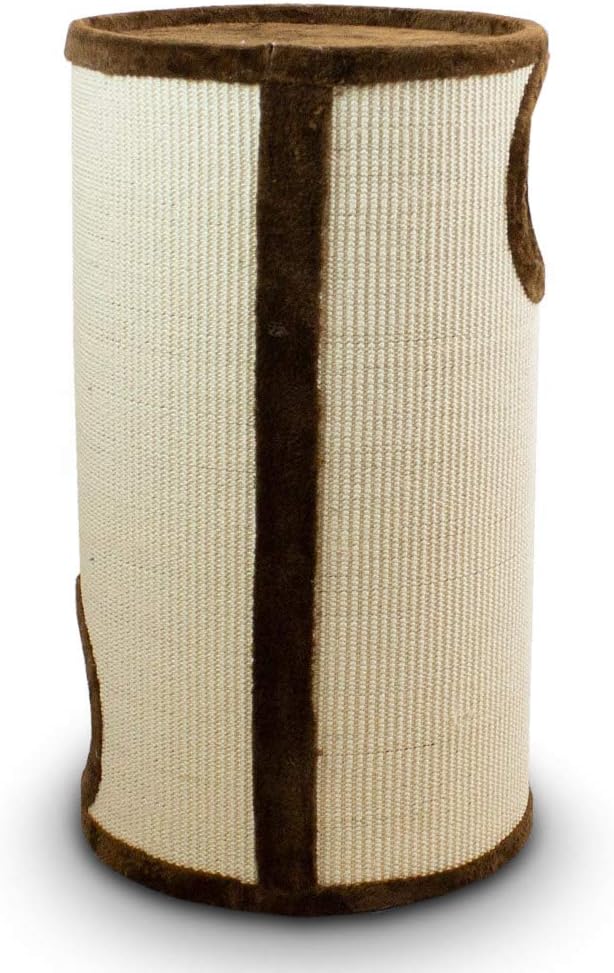 BITUXX® Sisaltonne Kratztonne Katzentonne Katzenbaum Katzenhöhle Kratzbaum mit Plüsch und Sisal … (7