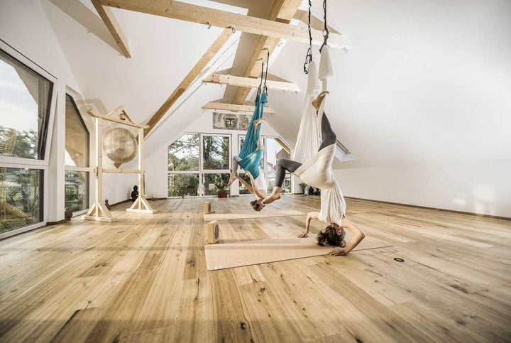 XXL Yogamatte rutschfest - Kork und Naturkautschuk 190cm - Extra lang + Tragegurt + Nachhaltige Yoga