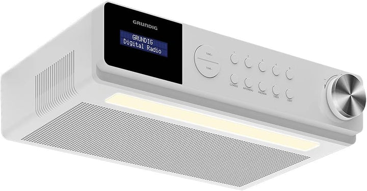 Grundig DKR 1000 BT DAB + Küchenradio mit Bluetooth und DAB + Empfang Weiss weiss Küchenradio mit DA