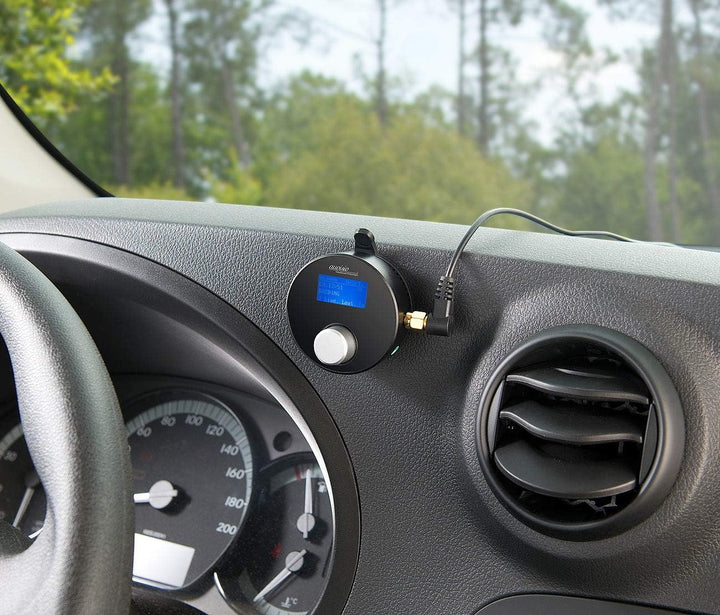 auvisio DAB Autoradio: DAB+/DAB-Empfänger mit FM-Transmitter, AUX-Audioausgang, für Kfz/HiFi (DAB Ra
